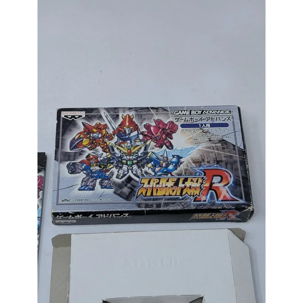 Super Robot Taisen R Japanese‎ Game Boy Advance GBA Japan BOX & MANUAL ONLY